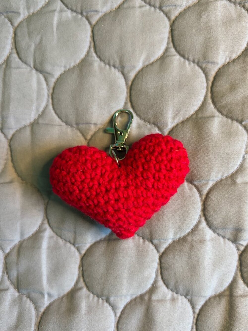 Red Heart Keychain